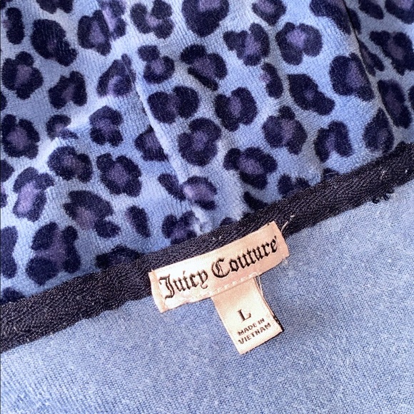 Juicy couture leopard print zip up - Picture 1 of 6
